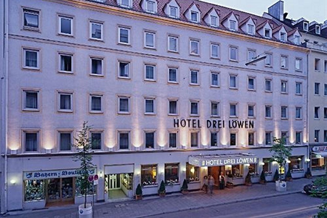 Drei Loewen Hotel Munchen Bagian luar foto